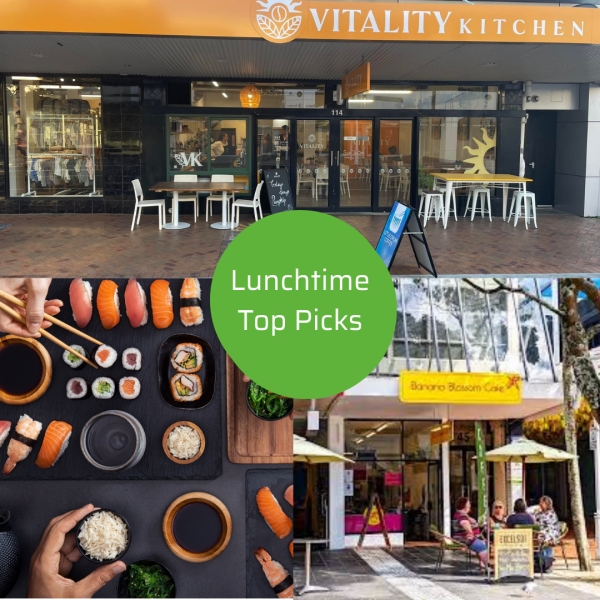 Lunch Hot Spots in Tauranga CBD