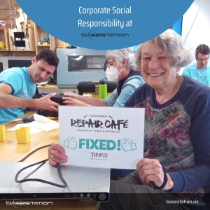 Corporate Social Responsibility at Basestation: Repair Cafe