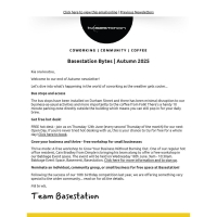 Newsletter Autumn 2025